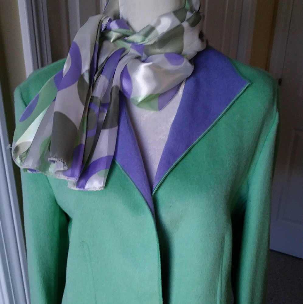 Harve Benard Jacket with Scarf